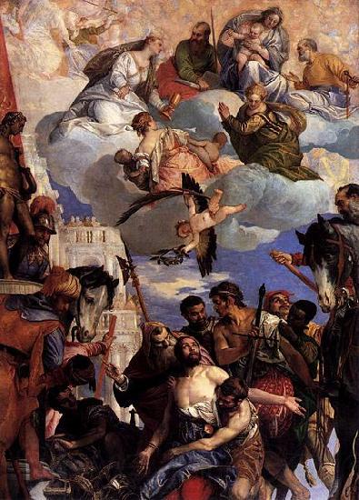 Paolo Veronese Martyrdom of Saint George Norge oil painting art